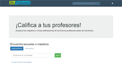 Desktop Screenshot of guatemala.misprofesores.com